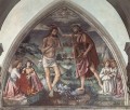 Baptism Of Christ religious Domenico Ghirlandaio